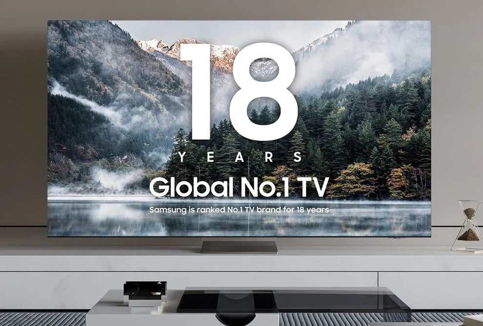 Samsung là thương hiệu TV số 1 toàn cầu trong 18 năm liên tiếp
