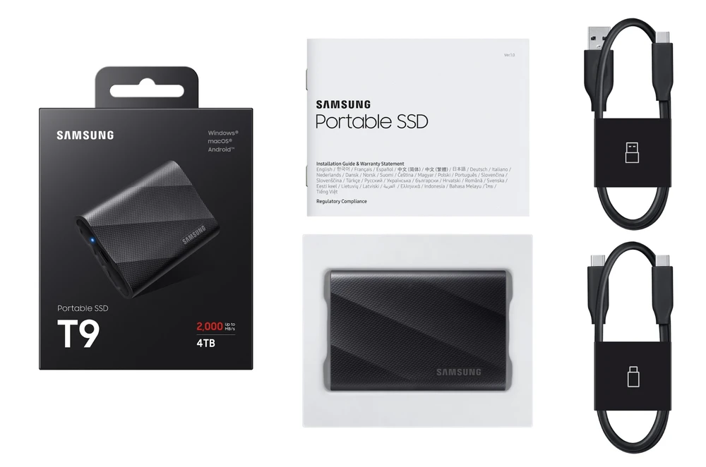 Samsung SSD T9 có giá từ 3.619.000 đồng
