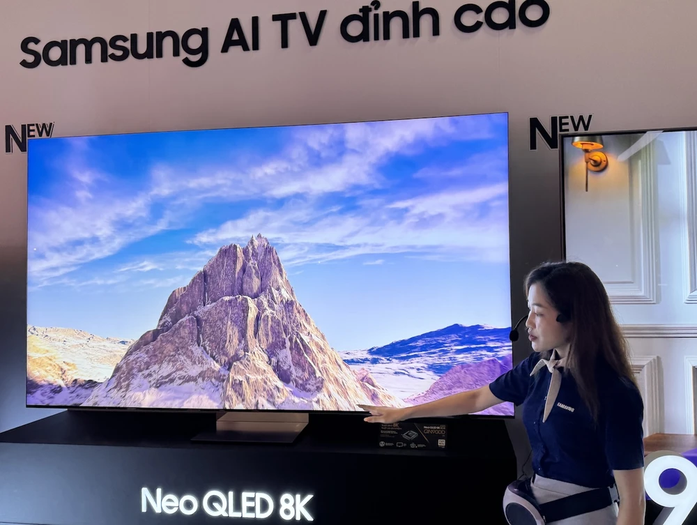 TV Neo QLED 8K của Samsung được giới thiệu tại sự kiện
