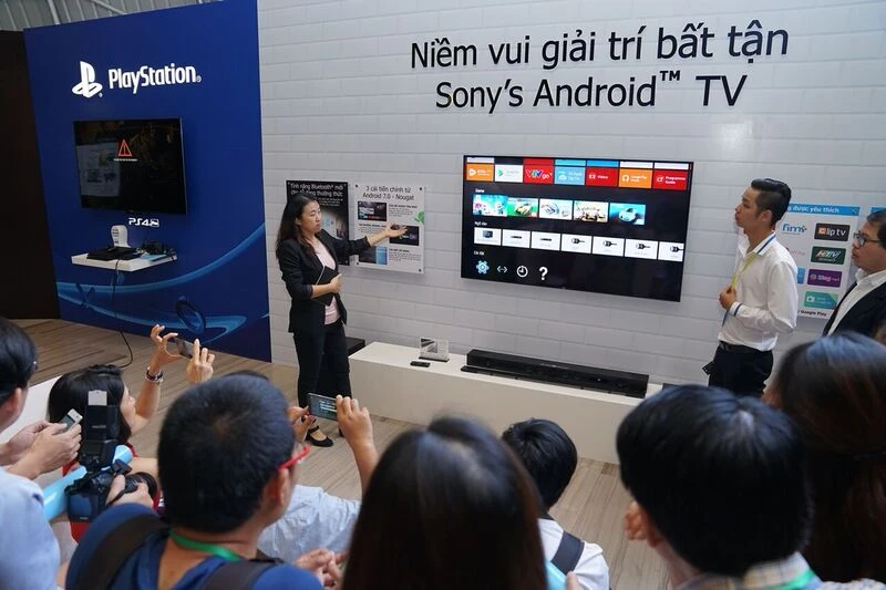 Sony trình làng dòng TV 4K HDR mới