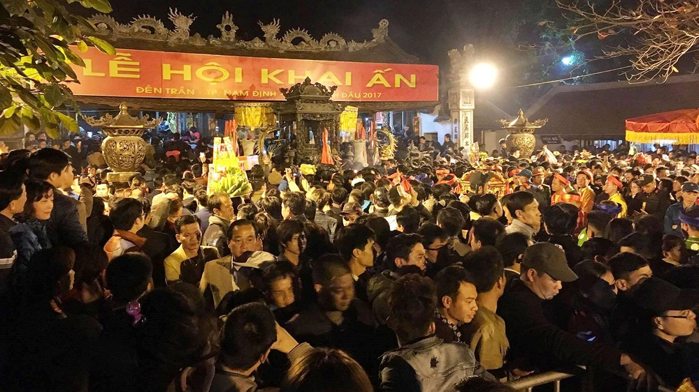 Lễ hội Đền Trần (phường Lộc Vượng, thành phố Nam Định)