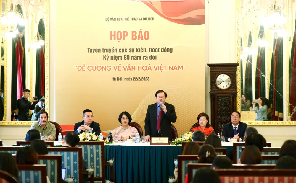 Lan tỏa sức mạnh văn hóa nhân kỷ niệm 80 năm ra đời Đề cương về Văn hóa Việt Nam