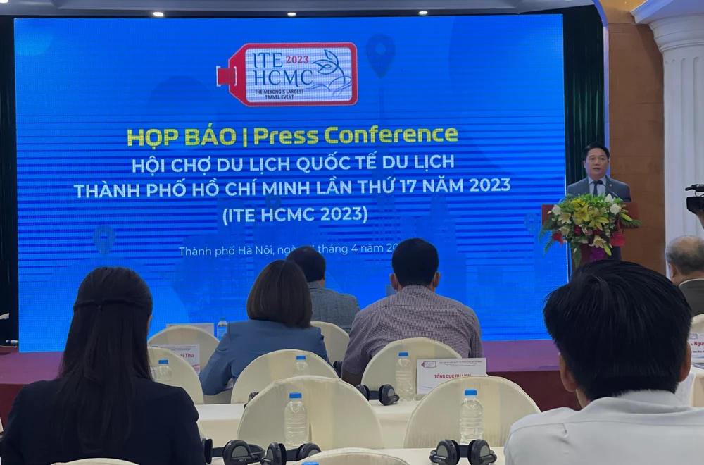 Họp báo giới thiệu Hội chợ Du lịch Quốc tế TPHCM lần thứ 17 năm 2023