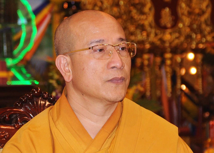 Trụ trì chùa Ba Vàng Thích Trúc Thái Minh bị cảnh cáo