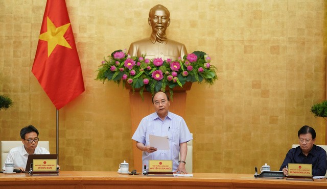 政府總理阮春福主持會議。
