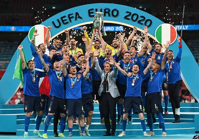 意大利贏得2020年歐洲盃冠軍（圖源：互聯網）