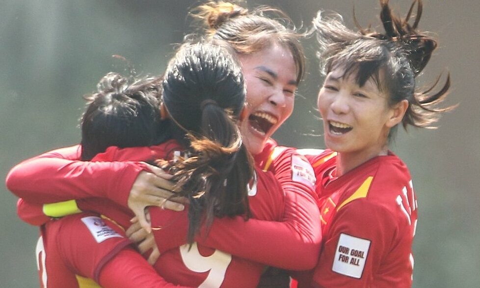 越南女隊首次参加女足世界盃。