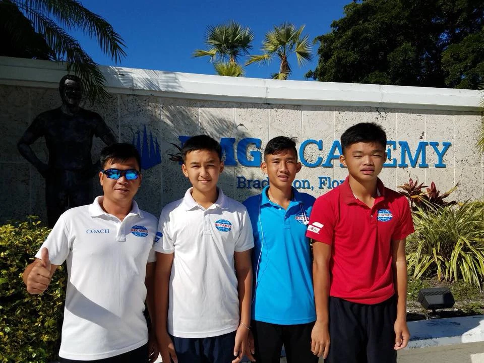 Nguyễn Văn Phương lọt vào tứ kết giải quần vợt trẻ danh giá của Mỹ