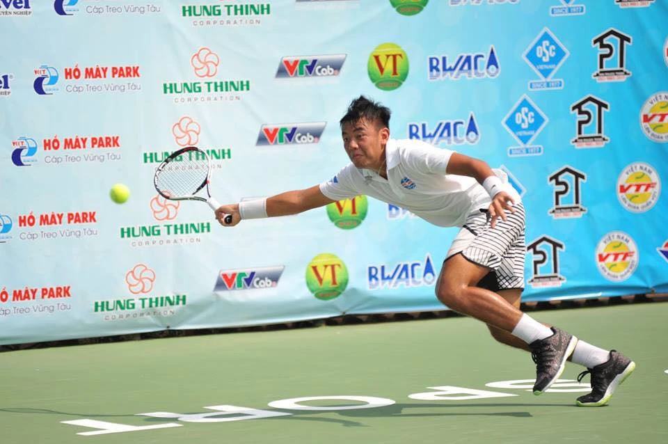 Lý Hoàng Nam vẫn tỏ ra là tay vợt số 1 Việt Nam