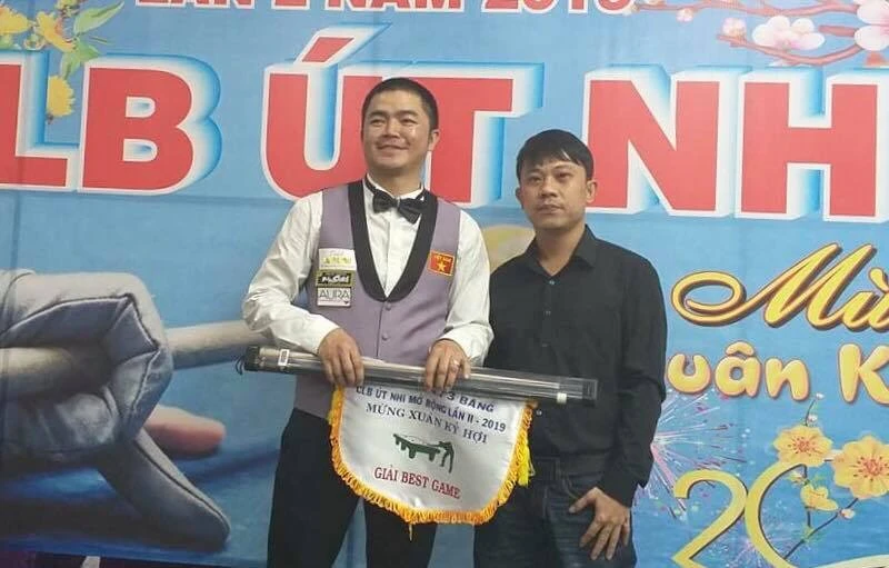Nguyễn Quốc Nguyện với chức vô địch lần 2. 