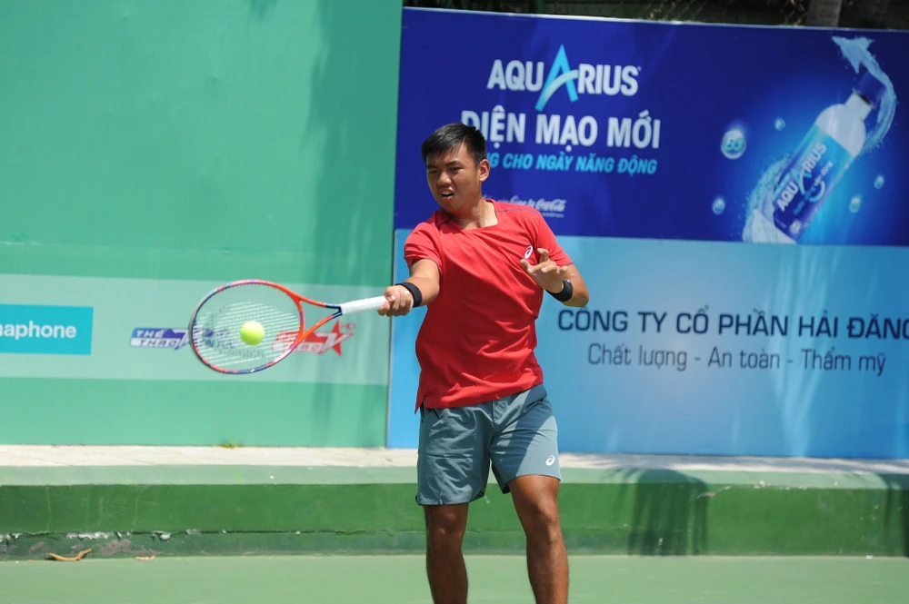 Tay vợt Lý Hoàng Nam chia tay giải ATP 110. 