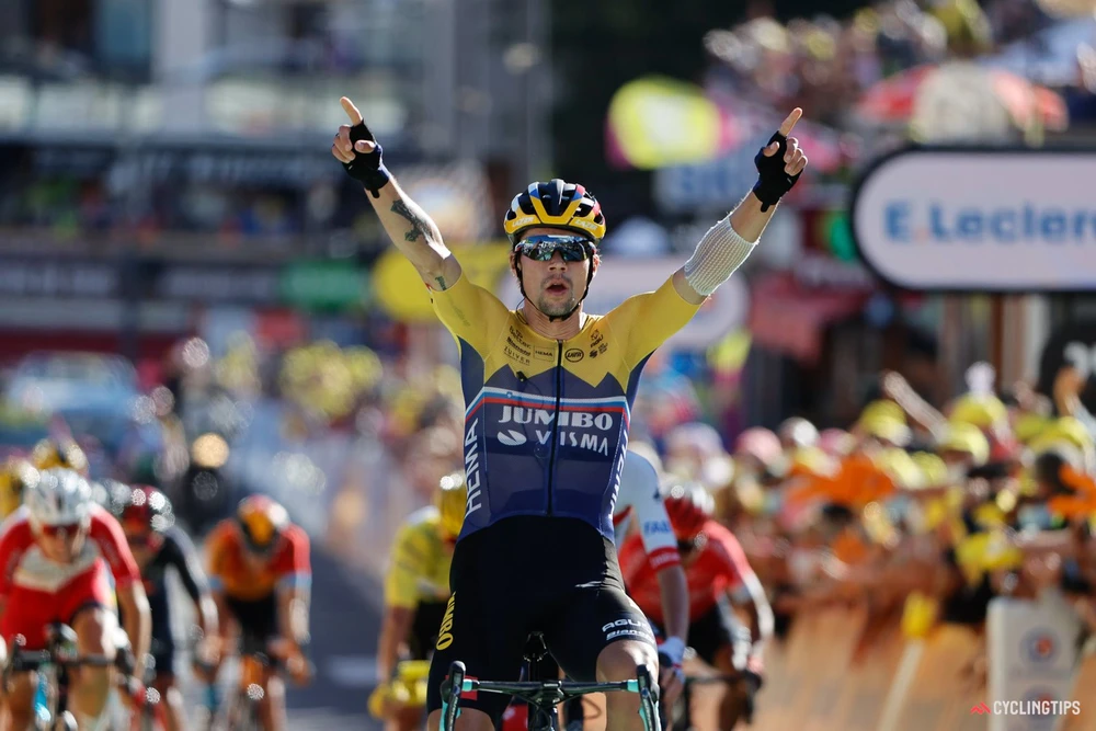 Primoz Roglic giành áo hồng Vuelta a Espana 2020. 