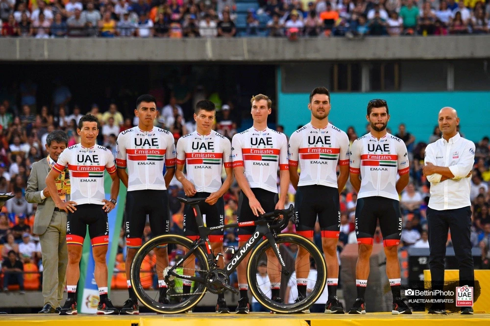 Đội UAE Team Emirates tăng cường lực lượng. 
