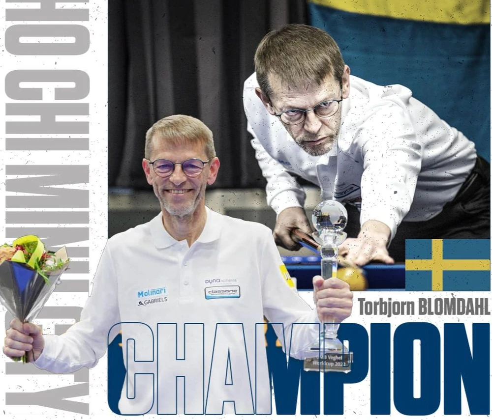 Blomdahl trở thành nhà vô địch World Cup TPHCM 2023