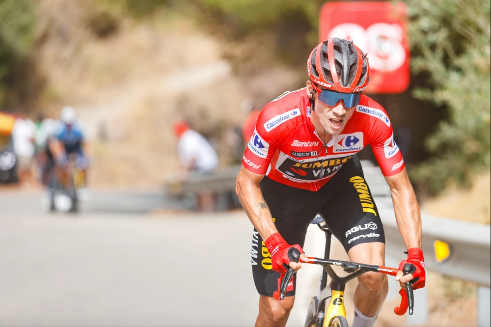 Primoz Roglic từng 3 lần đăng quang Vuelta a Espana
