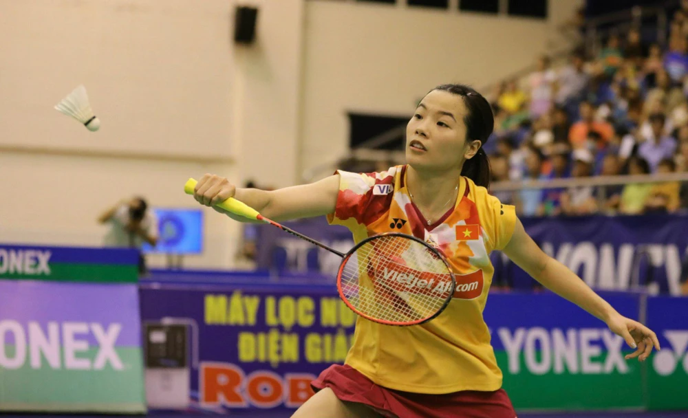 Nguyễn Thuỳ LInh lần thứ hai vào chung kết giải Việt Nam Open