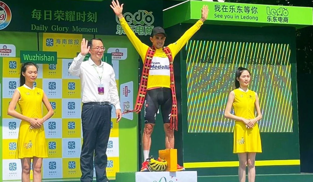 Oscar Sevilla đăng quang Tour de Hainan 