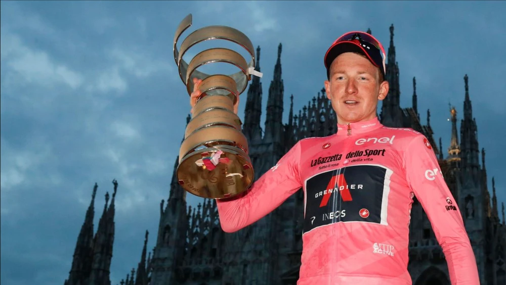 Tao Geoghegan Hart từng vô địch Giro d’Italia 2020