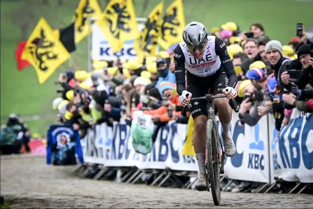 Tadej Pogacar vắng mặt Tour de Flanders 2024