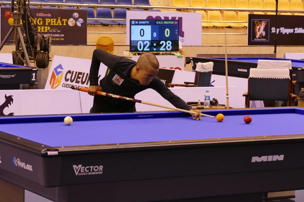 Trần Quyết Chiến loại nhà vô địch thế giới năm 2022 lọt vào bán kết giải Billiards World Cup Bogota- Ảnh 2.