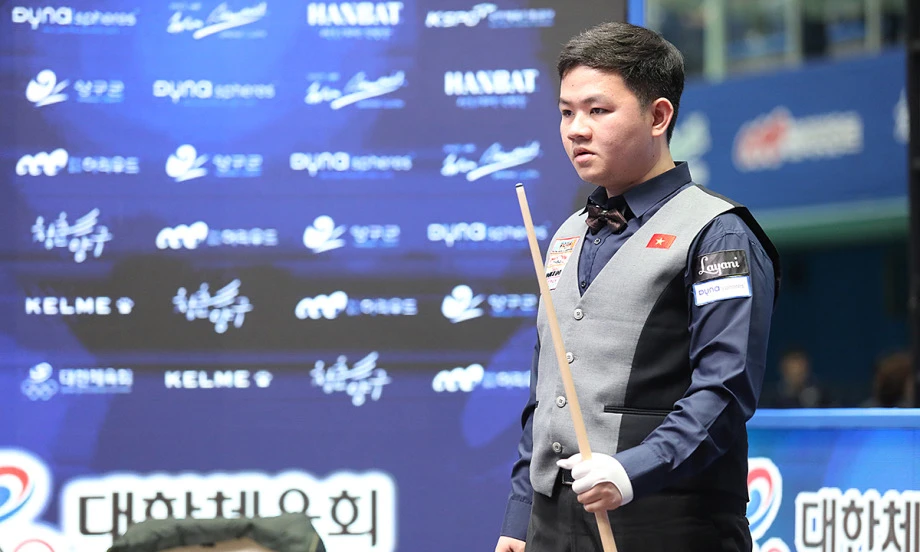 Bao Phương Vinh đánh mất cơ hội vào chung kết giải Billiards vô địch châu Á 2024- Ảnh 1.
