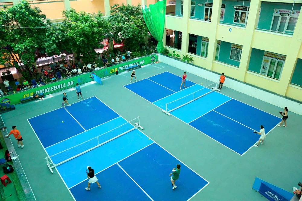 Quận 8 đưa vào sử dụng 2 sân Pickleball