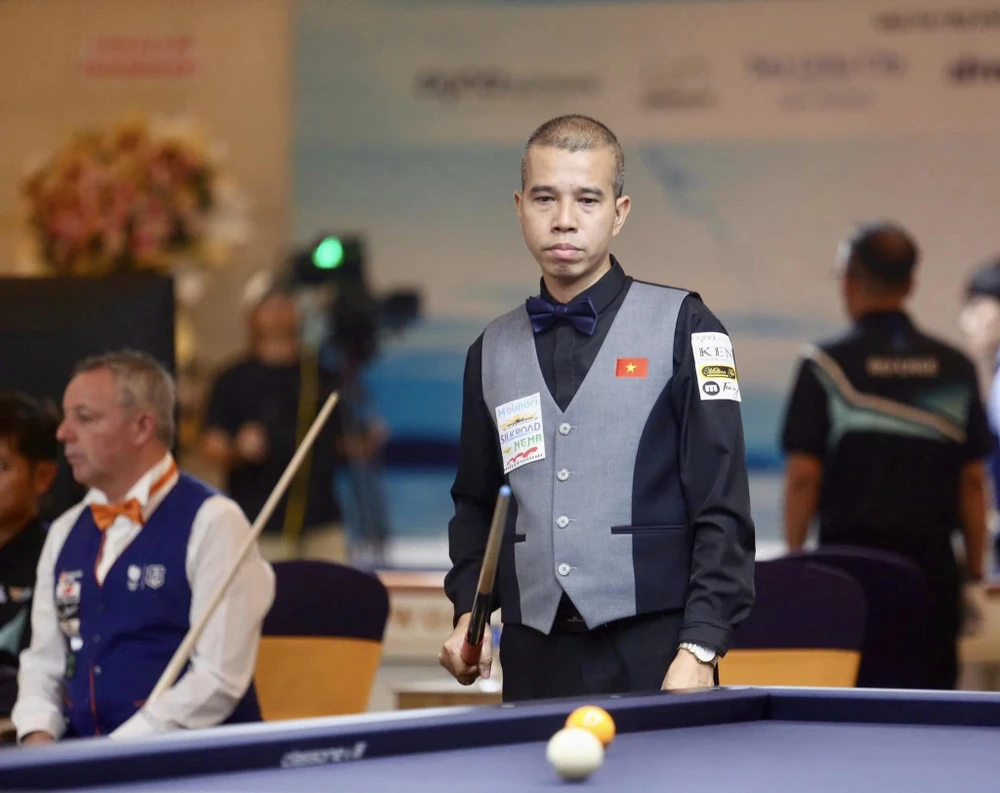 Trần Quyết Chiến đang là niềm hy vọng của Billiards Việt Nam