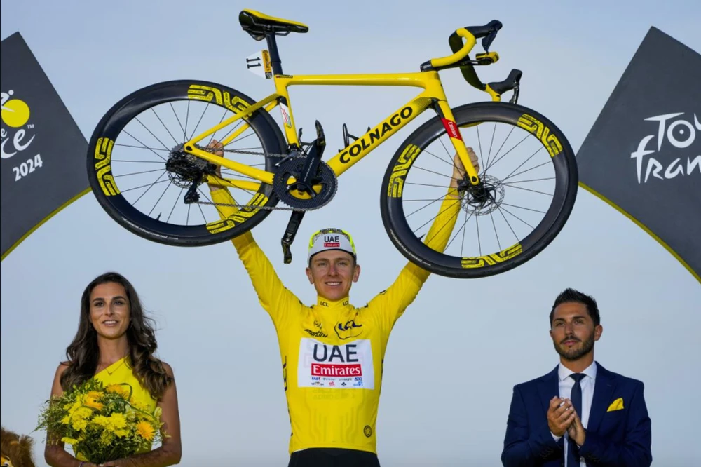 Tadej Pogacar đang là đương kim vô địch Tour de France