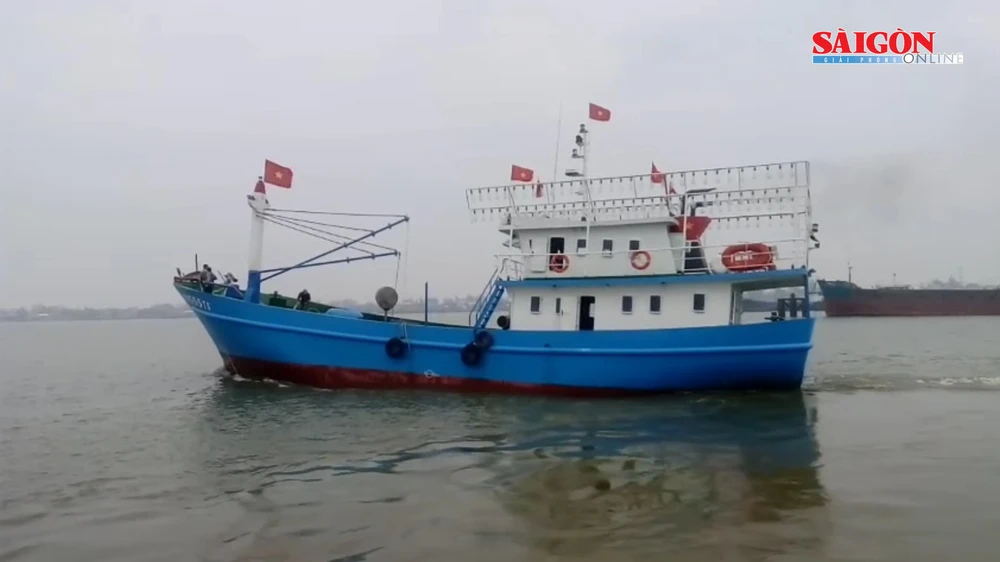 Đưa vào vận hành tàu cá vỏ thép lớn nhất Thừa Thiên - Huế