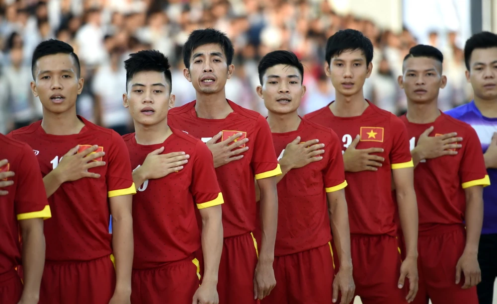 Đội tuyển Việt Nam đã trút "cơn mưa" bàn thắng vào lưới đội Hồng Công (TQ) trong chiến thắng 8-0