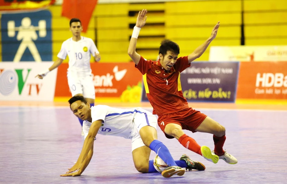 Đội chủ nhà Việt Nam bất ngờ để thua Malaysia trong trận bán kết. Ảnh: DŨNG PHƯƠNG