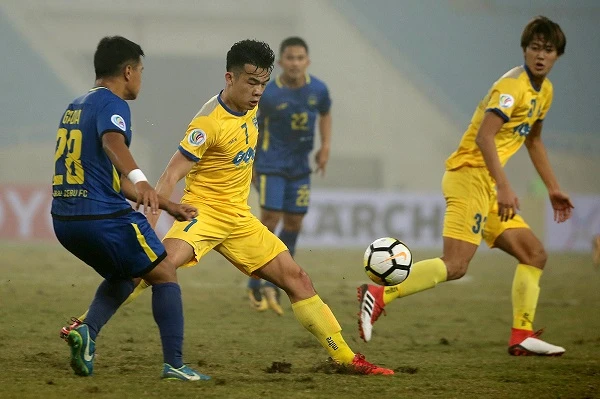 Thanh Hóa giành 3 điểm trong trận ra quân AFC Cup 2018. Ảnh: MINH HOÀNG