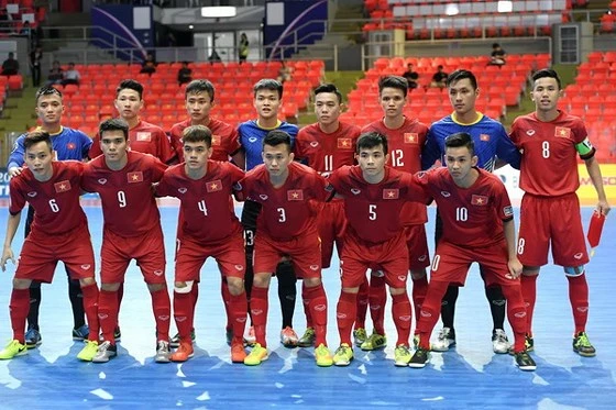 Đội tuyển futsal U20 Việt Nam. Ảnh: ANH TRẦN