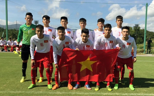 Đội U17 Việt Nam. Ảnh: Đoàn Nhật