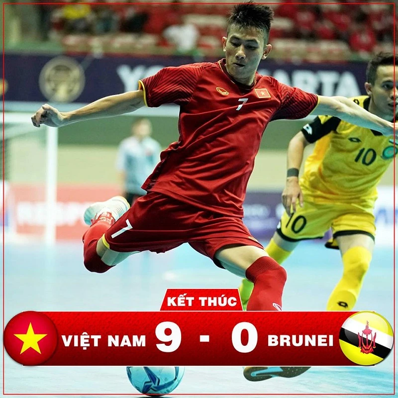 ĐT futsal Việt Nam đã có màn khởi đầu ấn tượng. Ảnh: ĐỘC LẬP