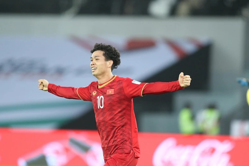 Công Phượng trở thành chân sút đầu tiên xuyên thủng mành lưới Jordan tại Asian Cup 2019