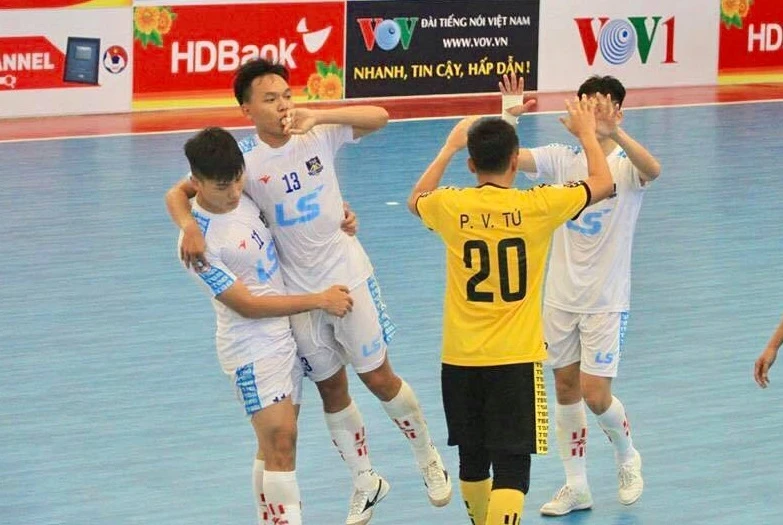 Thái Sơn Bắc giành vị trí nhất bảng ở giai đoạn 1. Ảnh: Anh Trần
