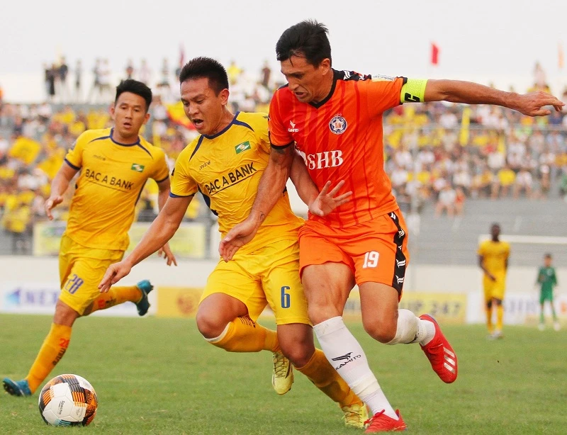Trần Đình Hoàng sẽ gia nhập đội bóng sông Hàn ở V-League 2020. Ảnh: Viết Định