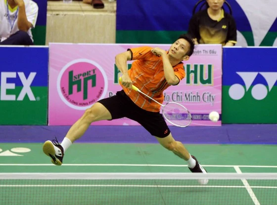 Tay vợt số 1 của Việt Nam Nguyễn Tiến Minh vắng mặt tại SEA Games lần này. Ảnh: Dũng Phương