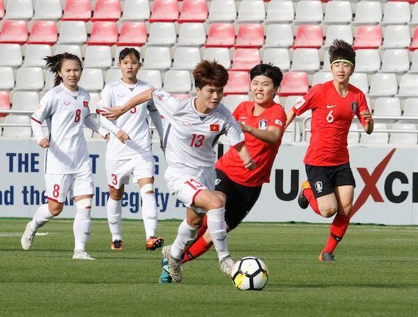 ĐT nữ Việt Nam sẽ gặp Hàn Quốc ở vòng đấu bảng.