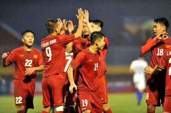 Đội tuyển U21 Việt Nam tham dự BTV Cup 2019. Ảnh: NGUYỄN NHÂN