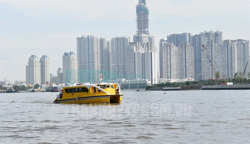 Tuyến buýt đường sông bến Bạch Đằng – Linh Đông.