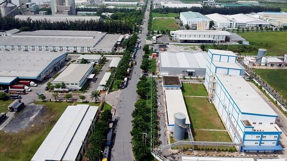 Factories in Hiep Phuoc Industrial Park. (Photo: SGGP)
