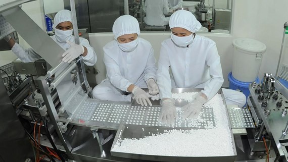 Pharmaceutical manufacturing for domestic market. (Photo: SGGP)
