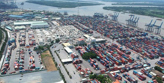The logistics system of HCMC constantly develops. (Photo: SGGP)
