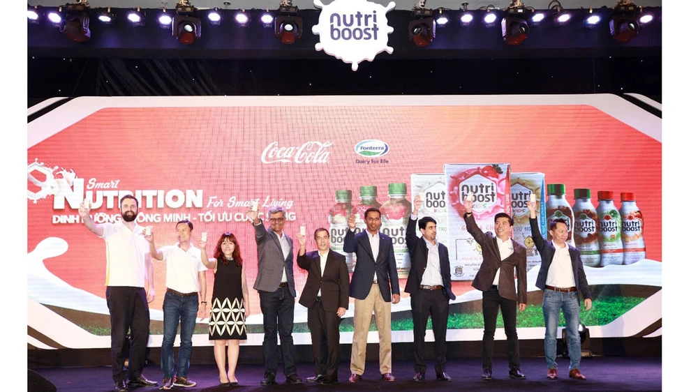 Coca-Cola ra mắt bộ sản phẩm sữa nước Nutriboost mới