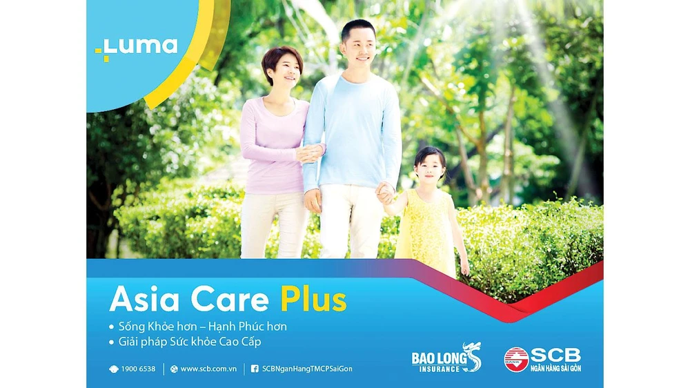 SCB triển khai sản phẩm bảo hiểm sức khỏe quốc tế Asia Care Plus