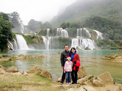  Ban Gioc waterfall (Photo: Sggp)