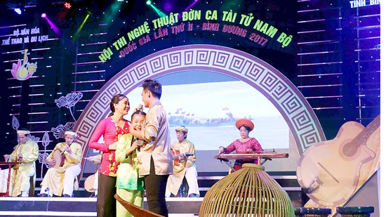 A performance of Don ca tai tu  (Photo: Sggp)