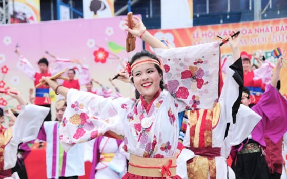 A Vietnam-Japan cultural festival in HCM City (Photo: Sggp)